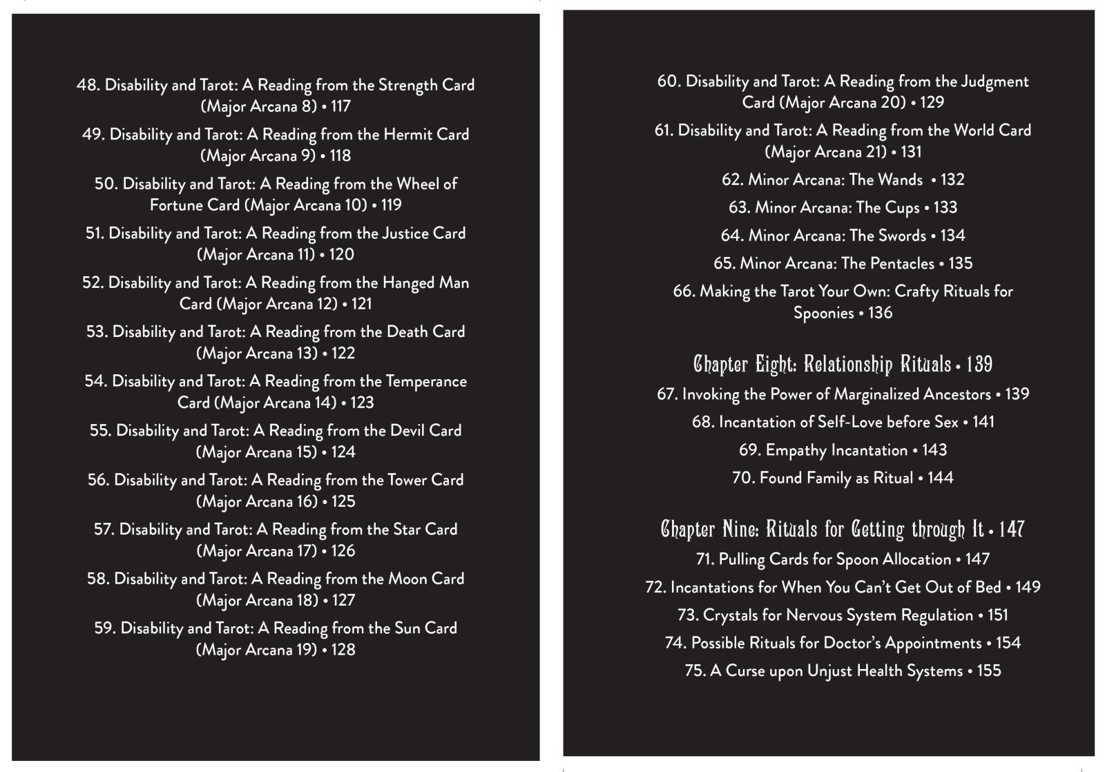 Disabled Witchcraft: 90 Rituals for Limited-Spoon Practitioners