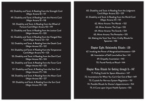 Disabled Witchcraft: 90 Rituals for Limited-Spoon Practitioners