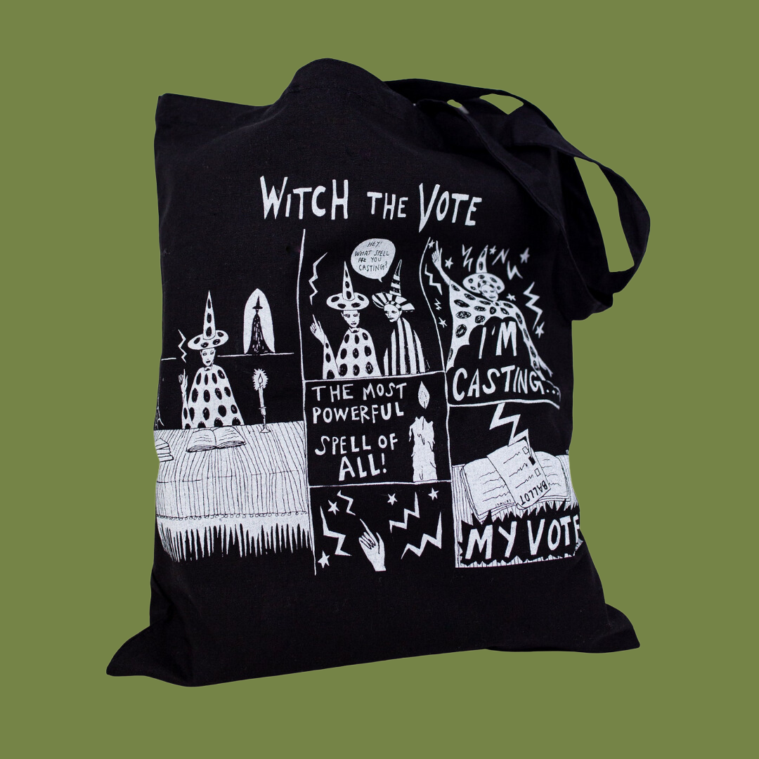 Bill Crisafi + Witch the Vote Tote Bag