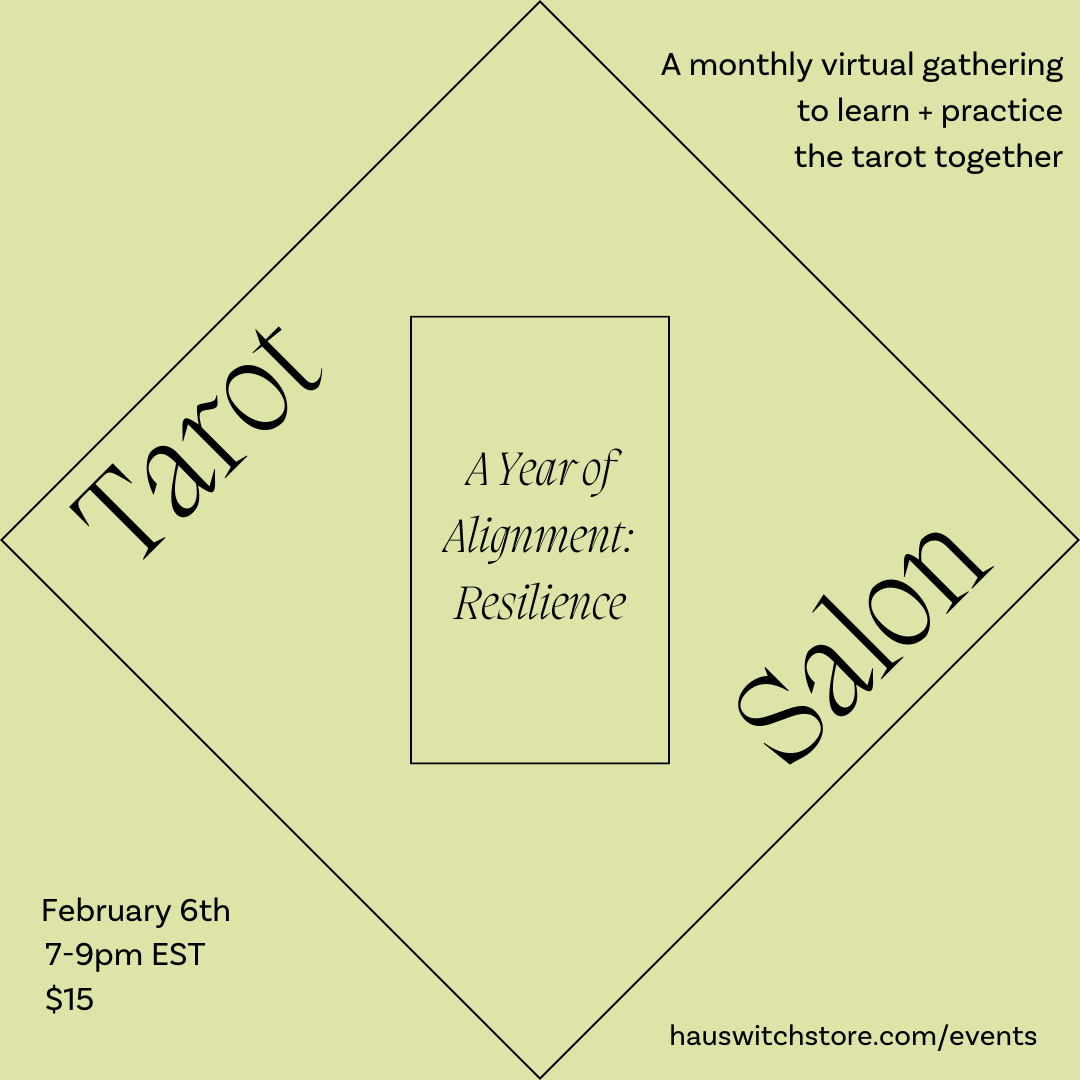 FEB 6: Virtual Tarot Salon