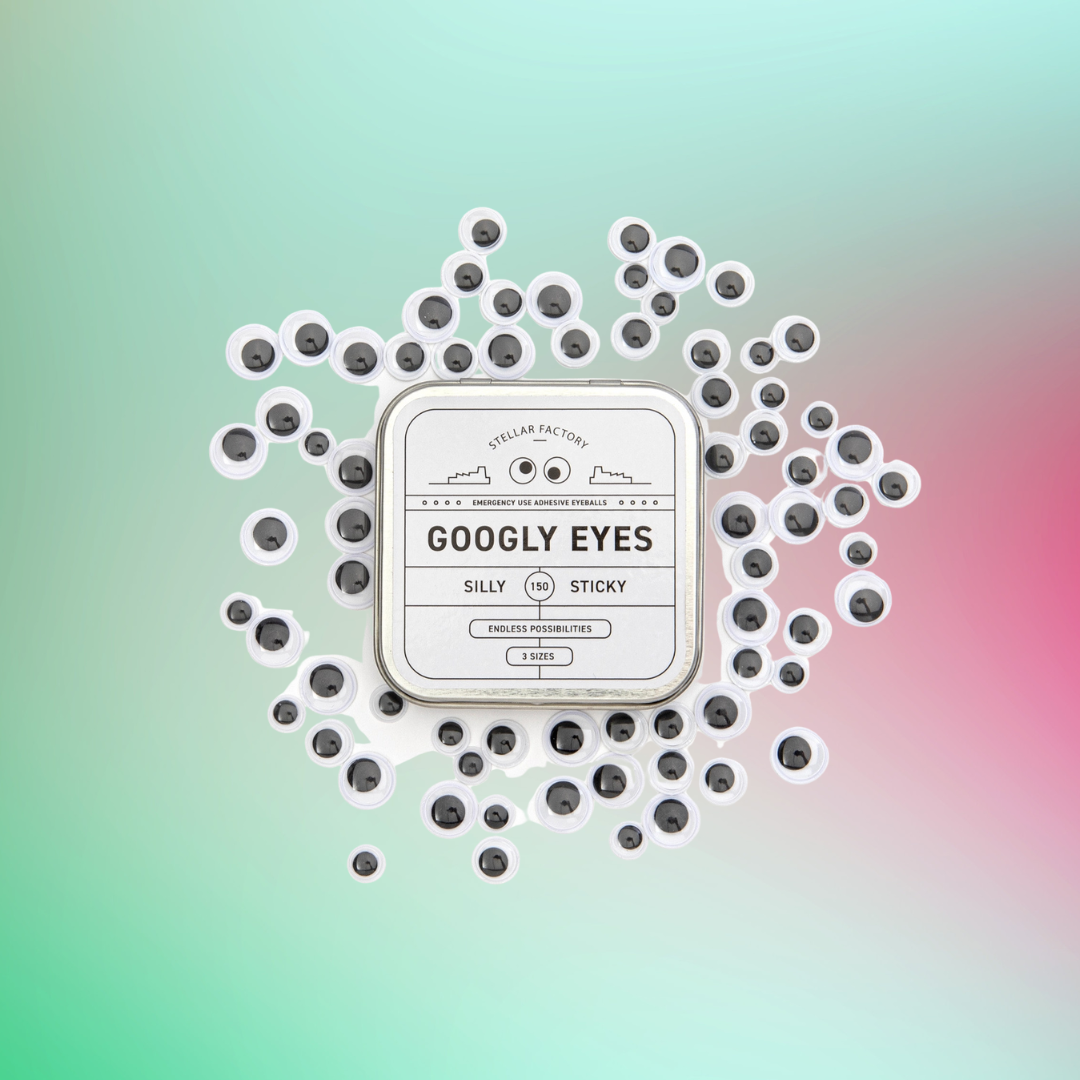 Gemini Season Emergency Adhesive Googly Eyes Kit