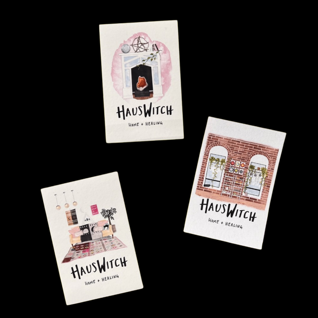 HausWitch Illustrated Postcards