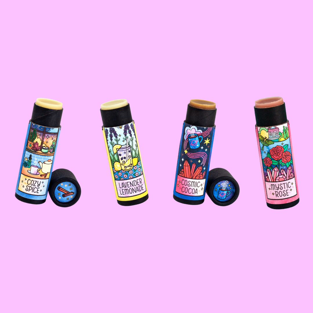 Herb-Infused Lip Balm