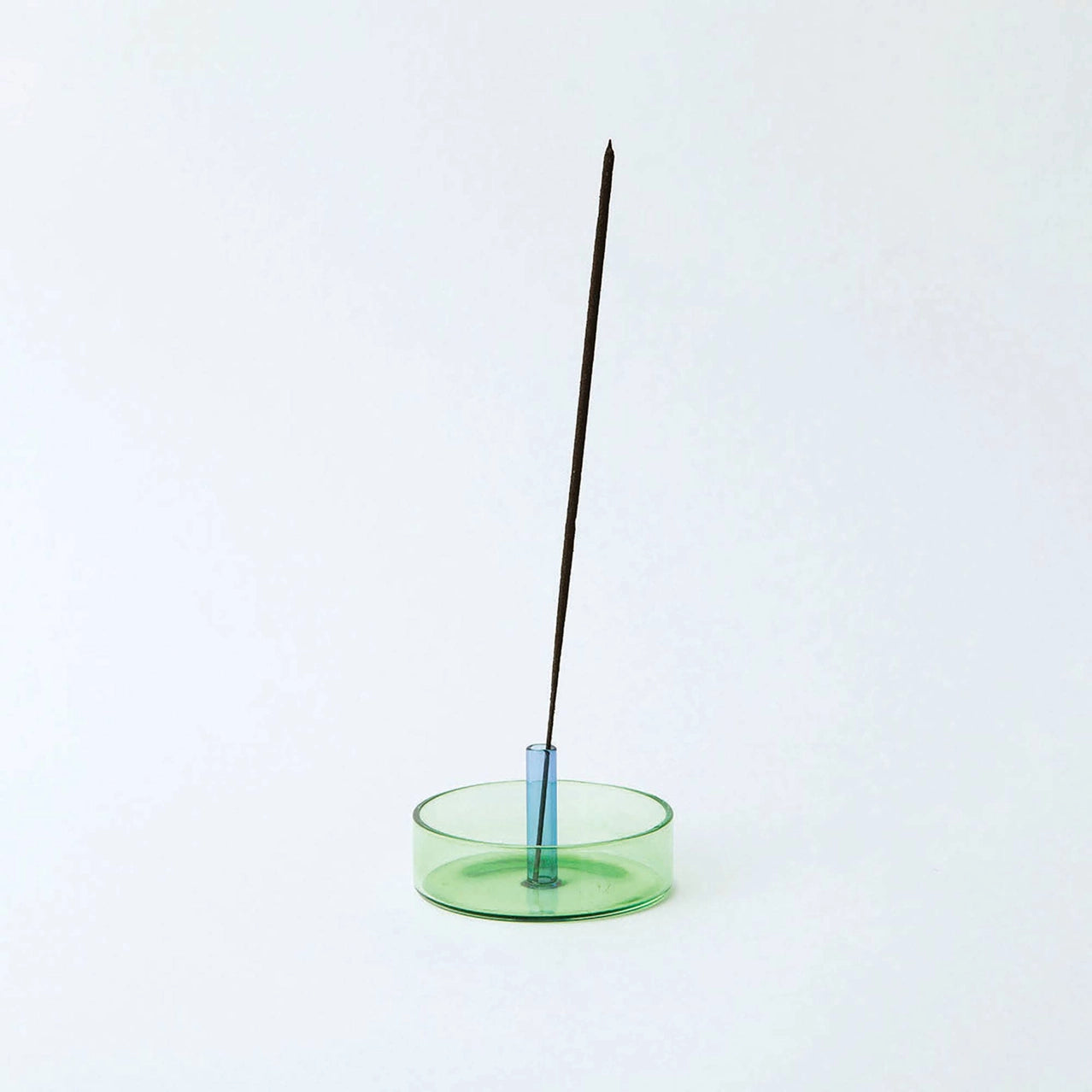 Duo Tone Glass Incense Holder