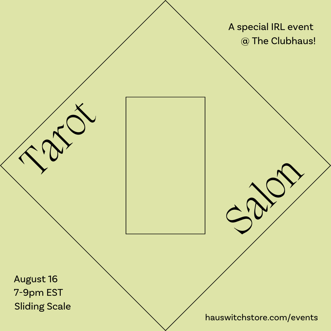 AUG 16: Seasons of Change Tarot Salon- Summer