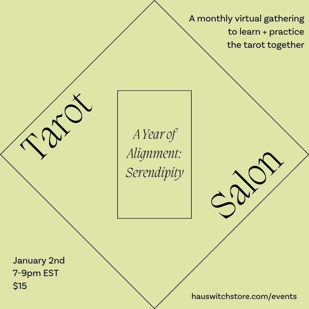JAN 2: Virtual Tarot Salon