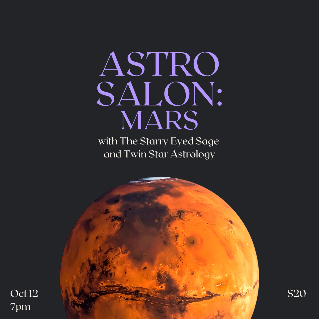 OCT 12: Virtual Astro Salon- Mars