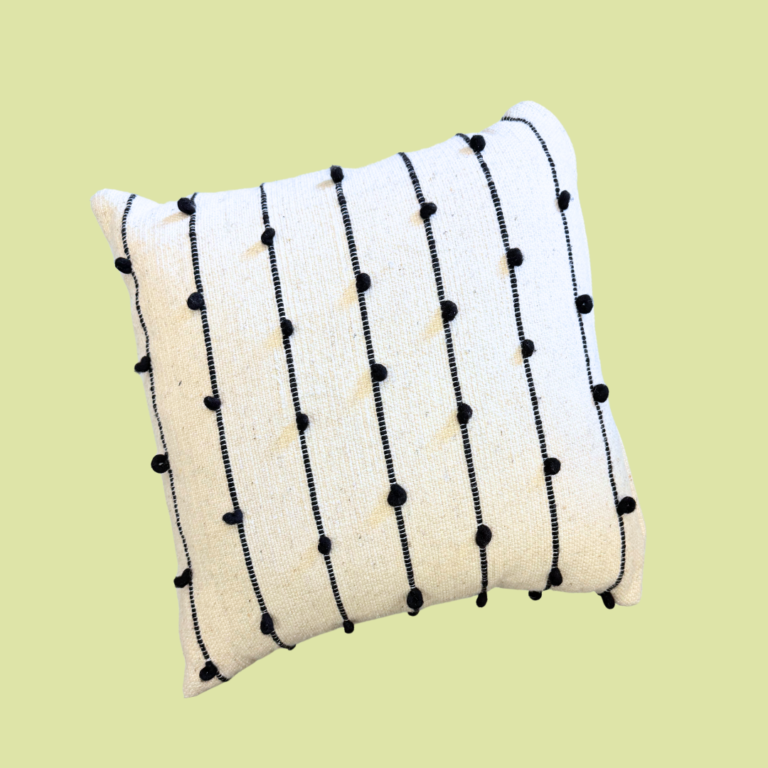 Territory Pompom Wool Pillow