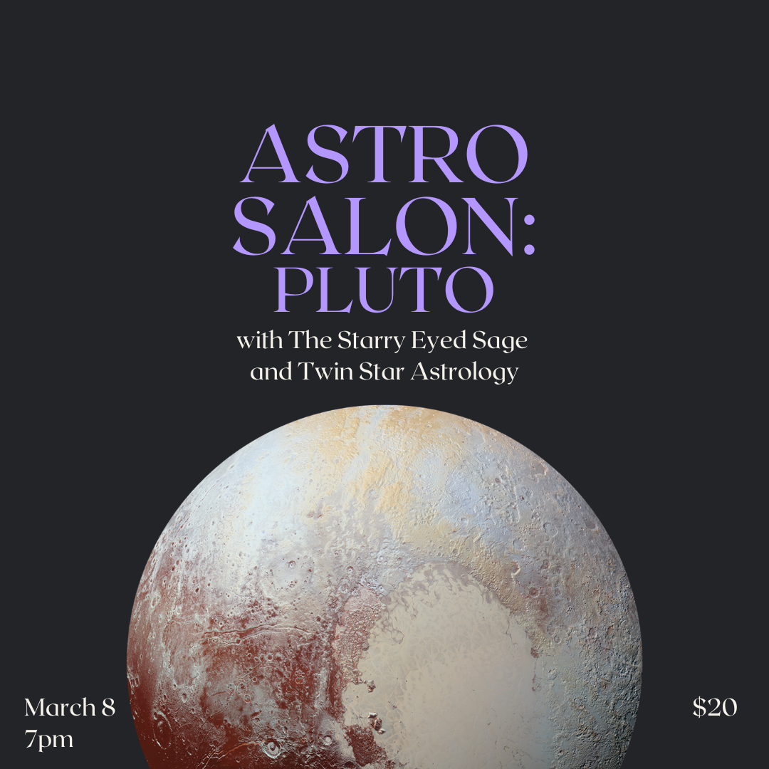 MAR 8: Virtual Astro Salon- Pluto