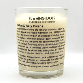 Practical Magic Flaming Idols Candle
