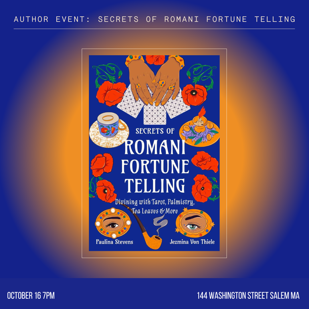 OCT 16: Author Event- Secrets of Romani Fortune Telling