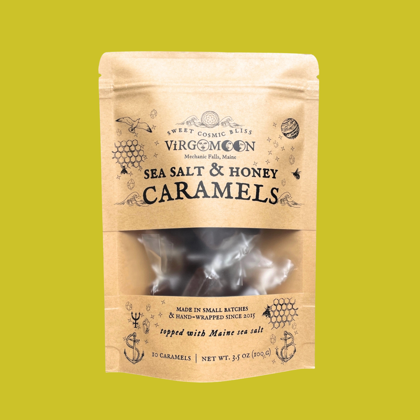 Sea Salt & Honey Caramels