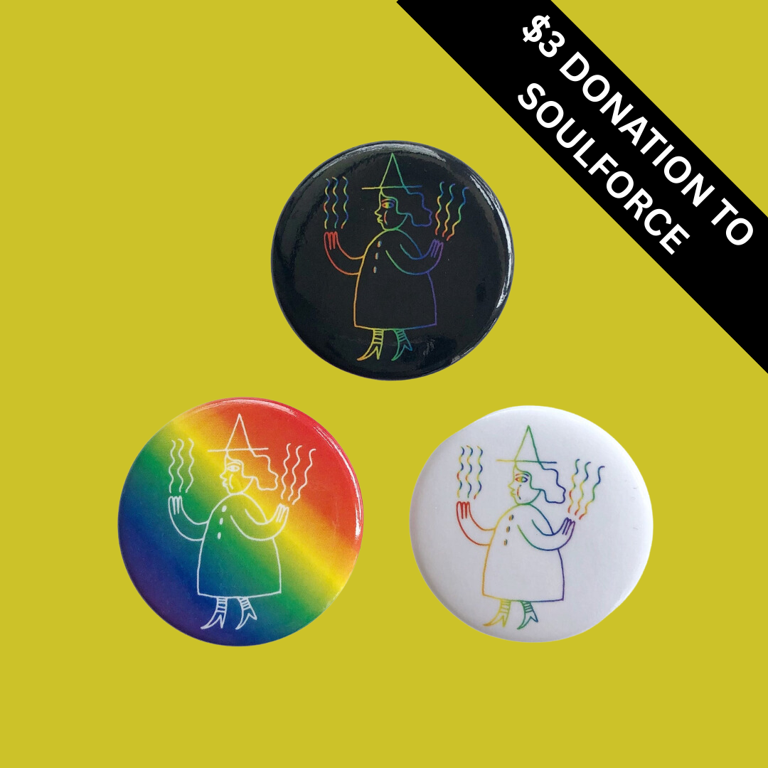 Gay Winnie Pride Buttons