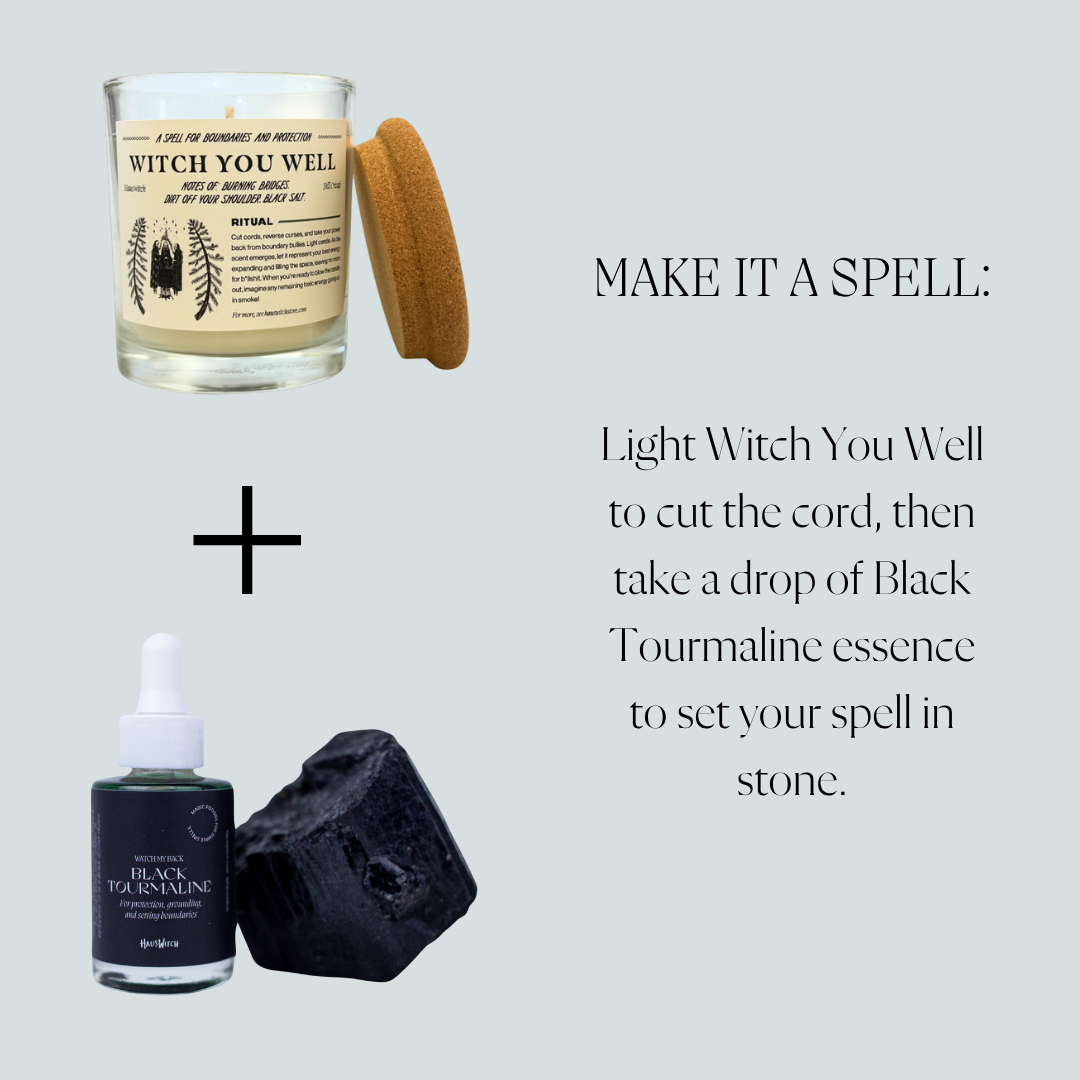 Watch My Back Black Tourmaline Gem Essence