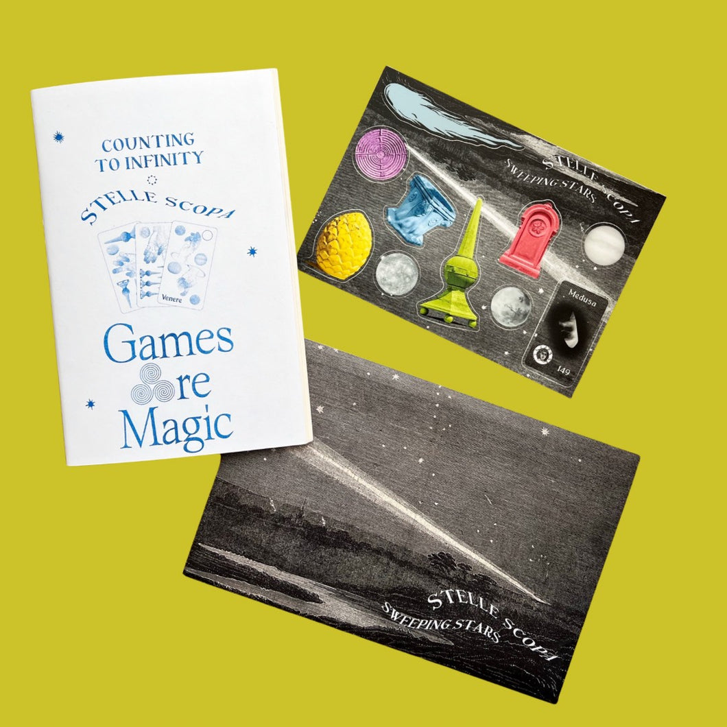 Games Are Magic: Counting To Infinity Stella Scopa Zine