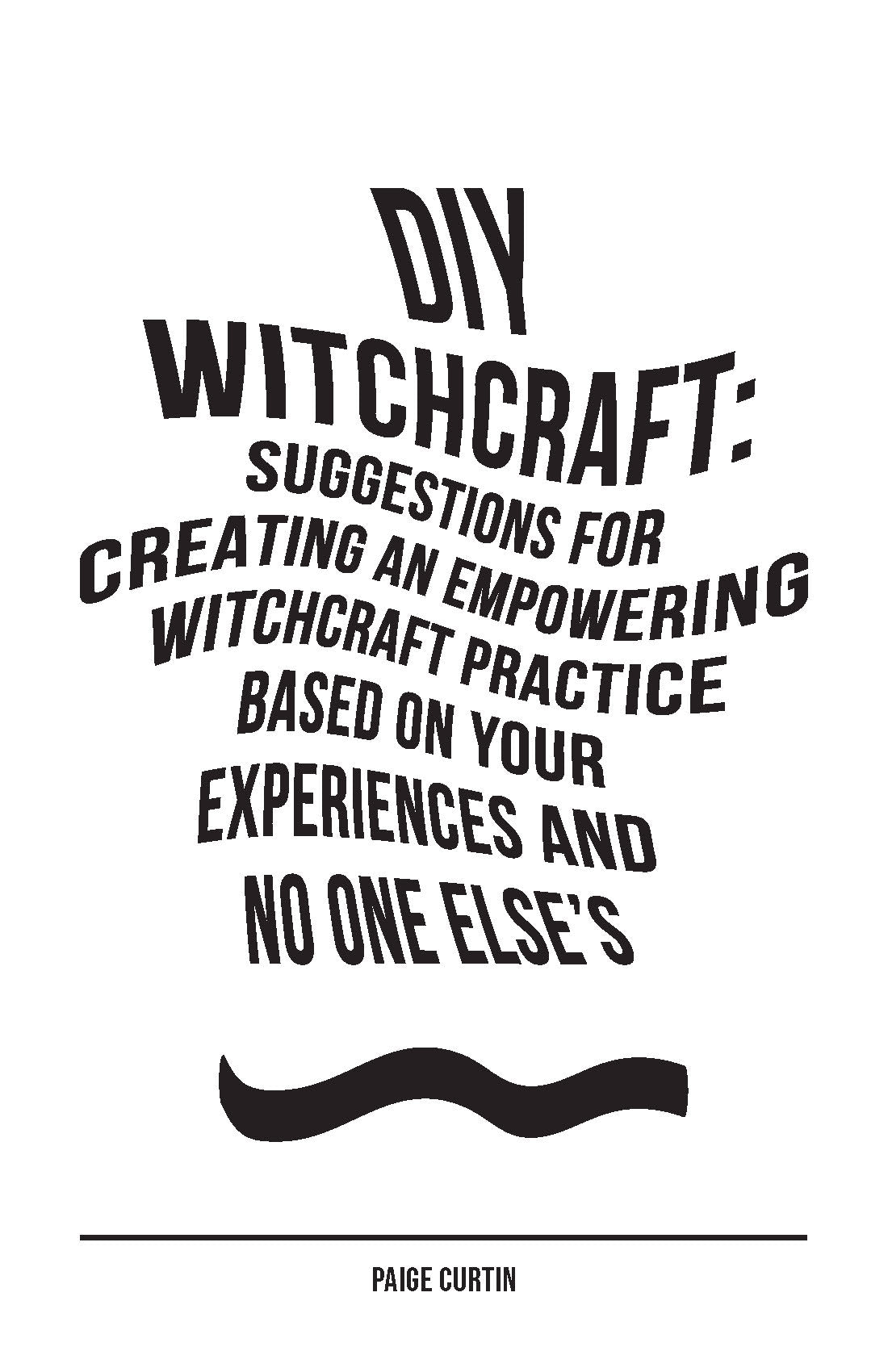 DIY Witchcraft Zine