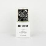 The Sirens Candle with artwork by Marissa Malik. Fresh, floral scent.