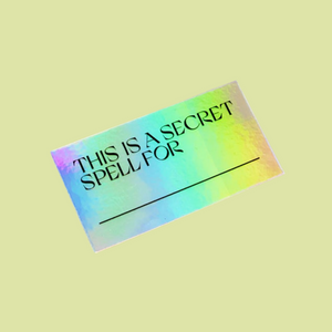 This Is A Secret Spell For... Sticker