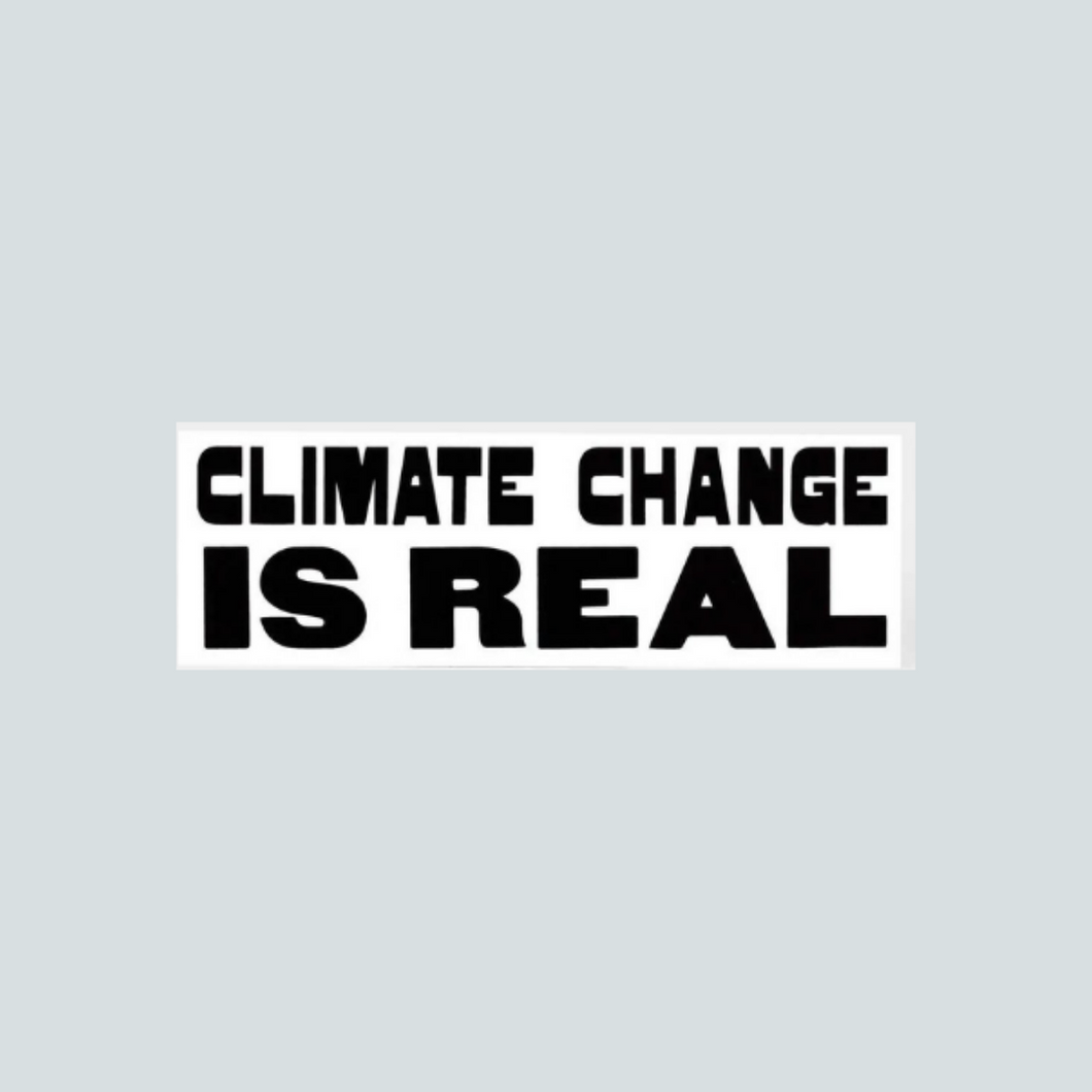 Climate Change Is Real Sticker