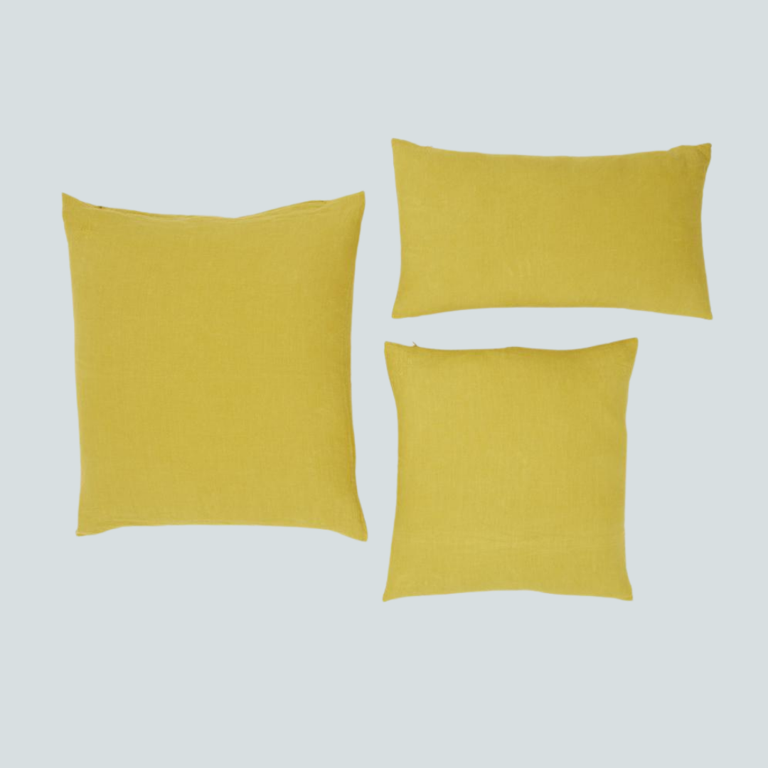 Color Magic Linen Pillows