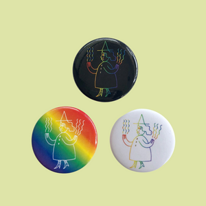 Gay Winnie Pride Buttons