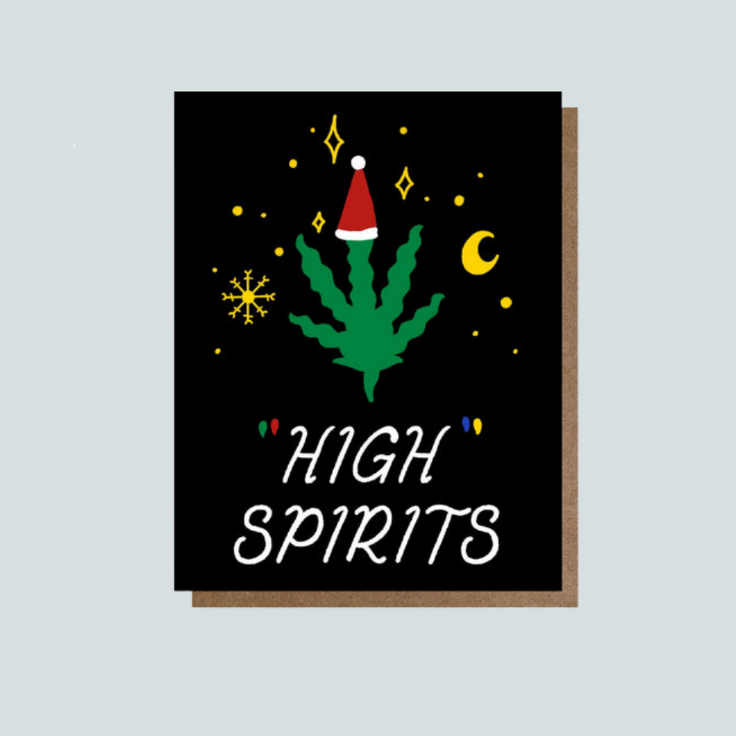 High Spirits Greeting Card