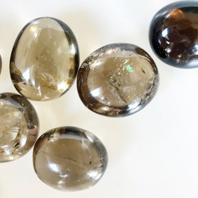 Smoky Quartz Palm Stone