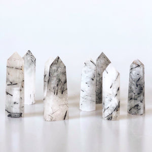 All-In-One Tourmalinated Quartz Point