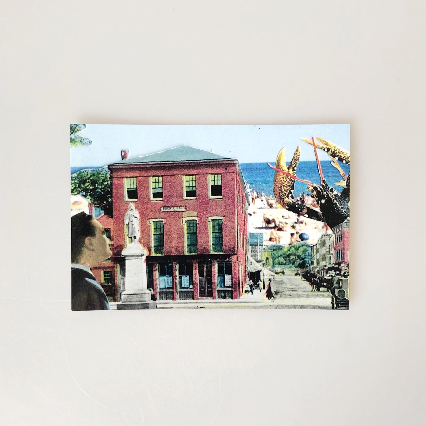 Postcard Town House Square, Salem, Mass udb A128