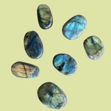 Load image into Gallery viewer, Labradorite Palm Stone
