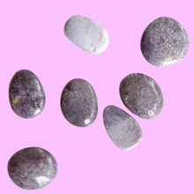Load image into Gallery viewer, Lepidolite Palm Stone
