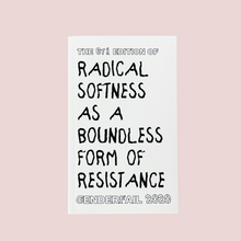 Load image into Gallery viewer, Radical Softness As A Boundless Form of Resistance Zine
