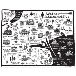 Salem Map Tote