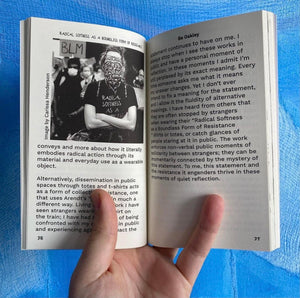 Radical Softness As A Boundless Form of Resistance Zine